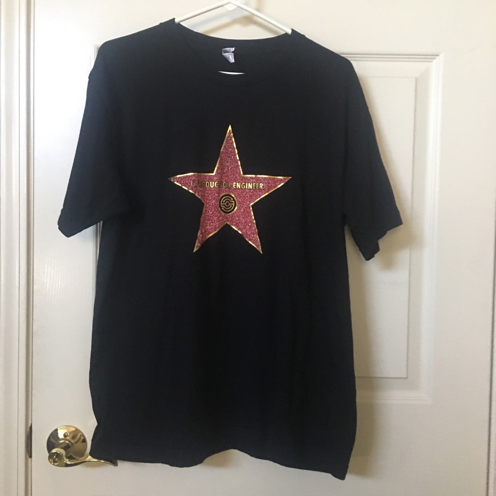 American Apparel black shirt size XL